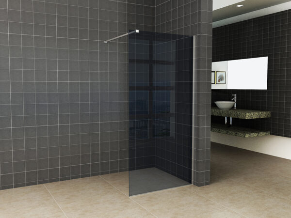 Slim glasplaat 1600 x 2000 x 8 mm nano rookglas 203469