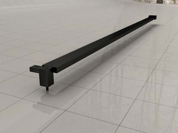 Wiesbaden Horizon stabilisatiestang 120 cm voor nisdeur mat zwart (oud model) 203541