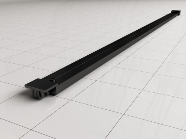 Horizon stabilisatiestang 120cm voor inloopdouche mat zwart 203549
