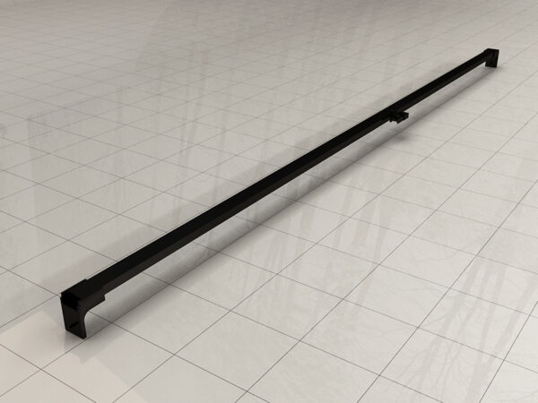 Horizon stabilisatiestang voor nisdeur mat zwart 203577