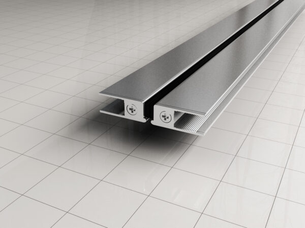 set magneetstrip voor 1/4 cabine met 2 draaideuren 8mm chroom 206002