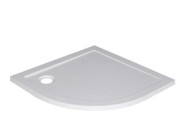 luxe douchebak SMC 1/4 rond 900x900x40 inbouw wit 213620