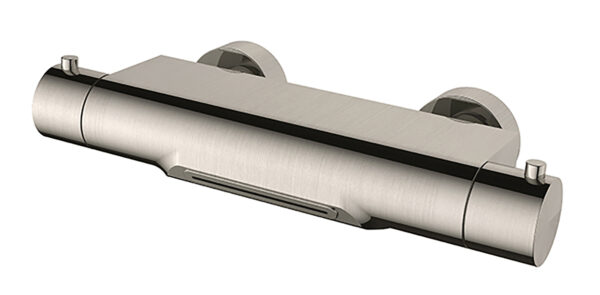 Style thermostatische badmengkraan waterval cooltouch geborsteld staal 291701