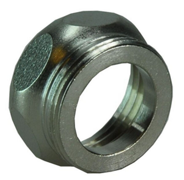 uitloop koppeling 1/2'' bin x M22 bui 304100