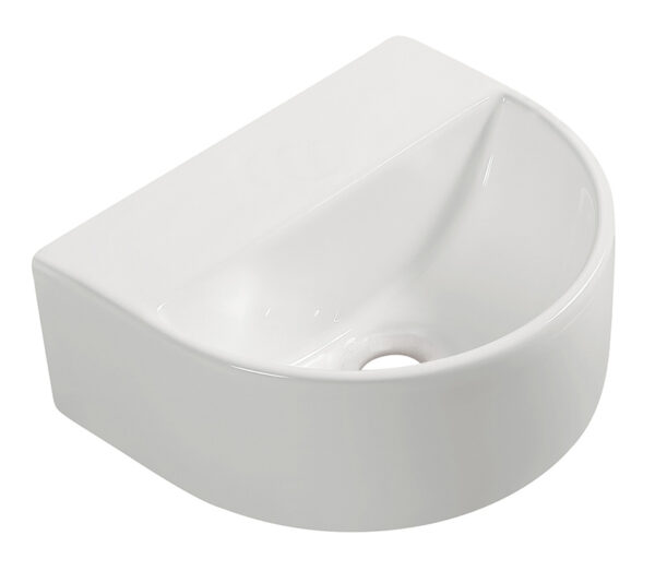 Lara fontein zonder kraangat 30 x 25 x 12 cm keramiek glans wit 323513