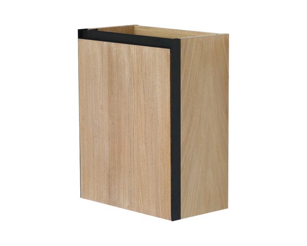 Lotus fonteinkast 40x21,8 cm naturel eik/mat zwart 323665