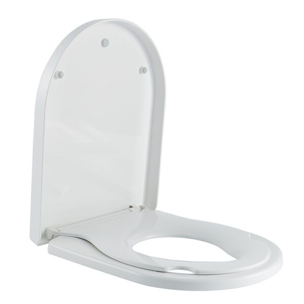 Vesta Family toiletzitting met geïntegreerde kinderzitting, softclose en quick release glans wit 323701