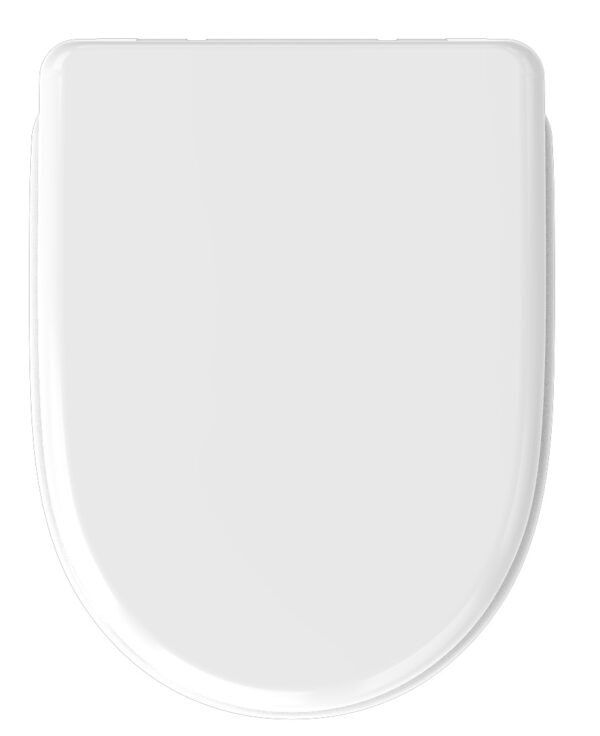 Menir toiletzitting softclose en quick release glans wit 323779