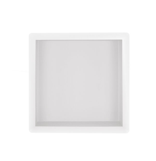 Demis inbouwnis 30 x 30 x 7 cm mat wit 332170