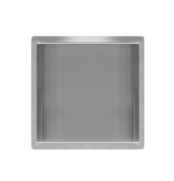 Demis inbouwnis 30 x 30 x 7 cm RVS 334180