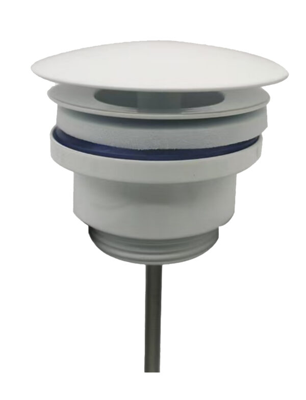 UniMatch open afvoerplug 5/4''mat wit 334492