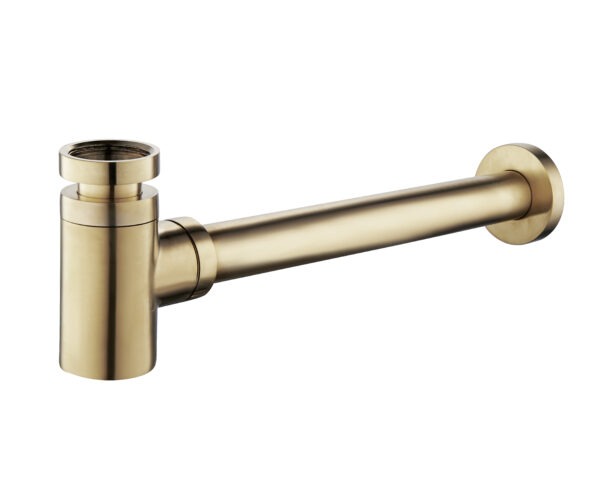 UniMatch fonteinsifon 5/4" x 32 mm geborsteld messing 335416