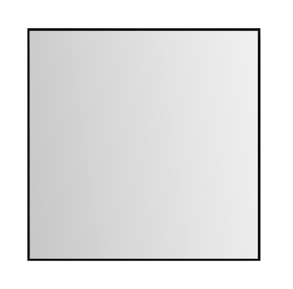 Ribbella spiegel met frame 80 cm mat zwart 383532