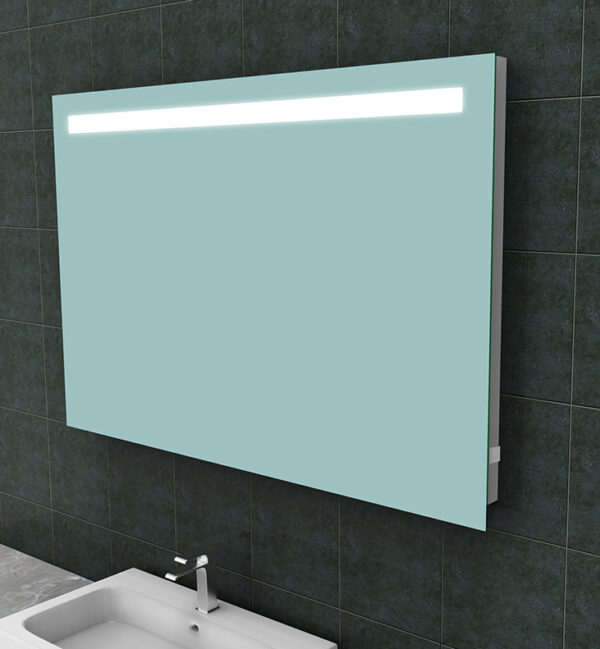 Tigris spiegel rechthoek met LED en stopcontact 120 x 80 cm 383843