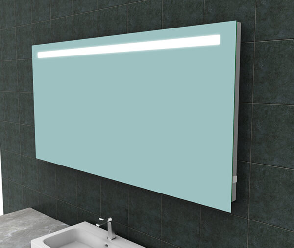 Tigris spiegel rechthoek met LED en stopcontact 160 x 80 cm 383845