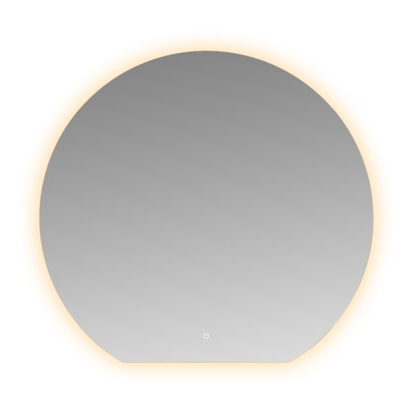 Tramonto spiegel rond met LED, dimbaar en spiegelverwarming 120 x 112 x 0,3 cm 384103