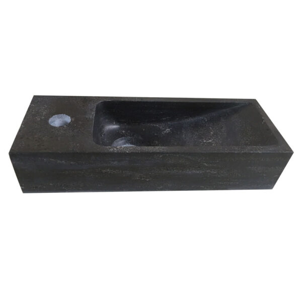 Raw fontein links 38x14x8 cm hardsteen gezoet 393507