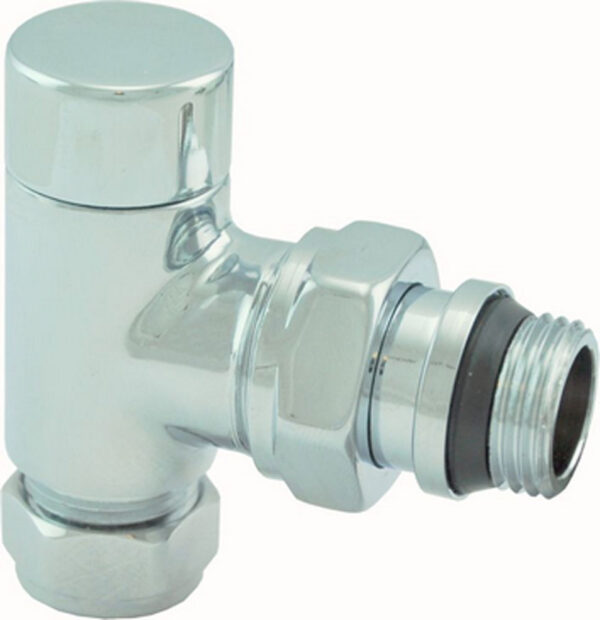 luxe regeltee 1/2''x15 (M22) knel haaks chroom 433529