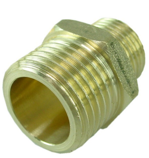 Gasdraad verloopnippel 1/2x1/4bui 573499