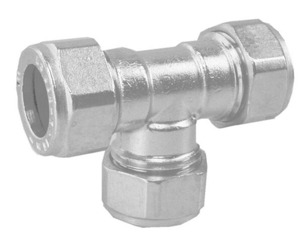 P-701 messing knel teestuk 12mm vernikkeld 634211