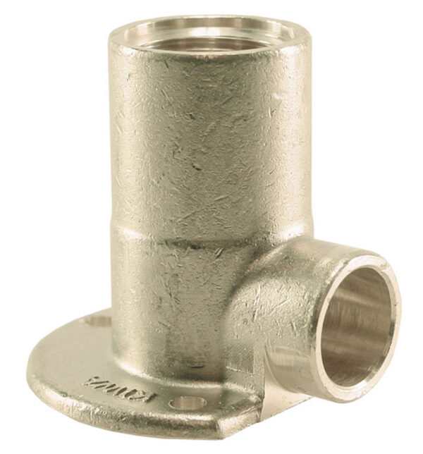 Messing soldeer muurplaat hoog 1/2"x15mm 693585