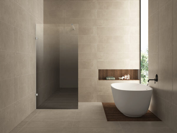 Less inloopdouche links 900 x 2000 x 8 mm nano spiegelrook- naar helder glas/chroom 203164
