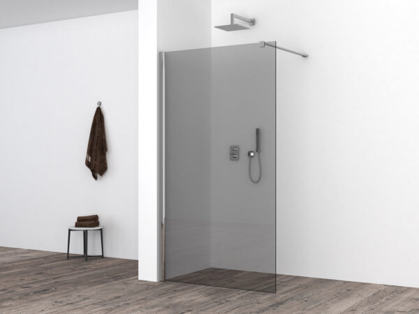 Comfort inloopdouche 900 x 2000 x 10 mm nano rookglas/chroom 203966