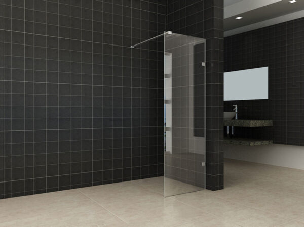 Less inloopdouche 500 x 2000 x 8 mm nano helder glas/chroom 203980