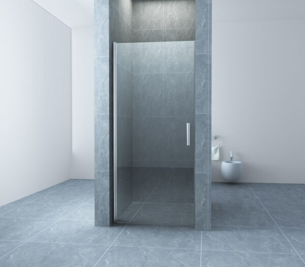 Cerra eco nisdeur 800 x 1950 x 6 mm nano helder glas/chroom 204020