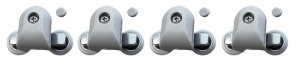 Set wieltjes voor eco cabines 206079