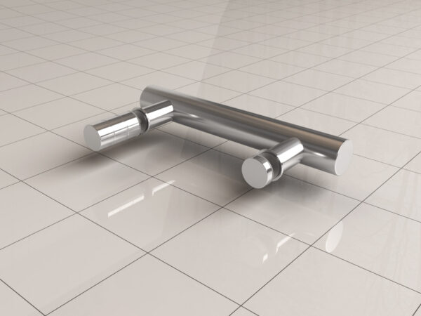 Deurgreep type 1 20 cm chroom 206080