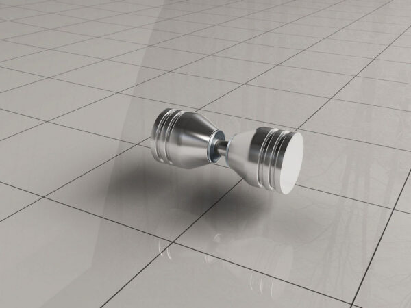 Deurknop type 2 chroom 206090