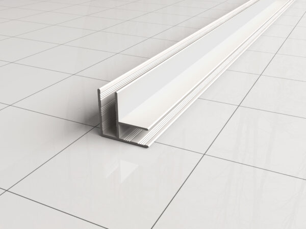 Slim hoekprofiel 2000 x 10 mm mat wit 206128