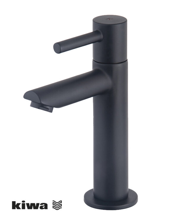 Caral Amador fonteinkraan XL Kiwa 1/2'' mat zwart 222720