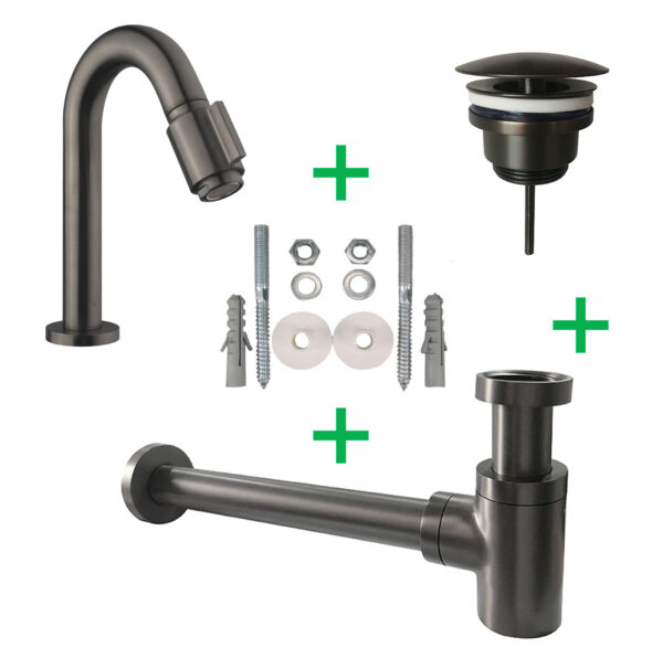 Caral Victoria fonteinkraanset gunmetal 223739