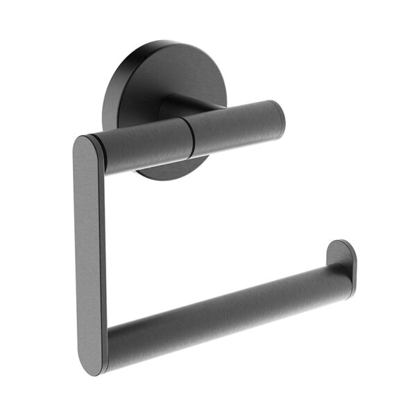 Alonzo toiletrolhouder zonder klep gunmetal PVD 288024