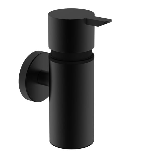 Alonzo zeepdispenser mat zwart 288061