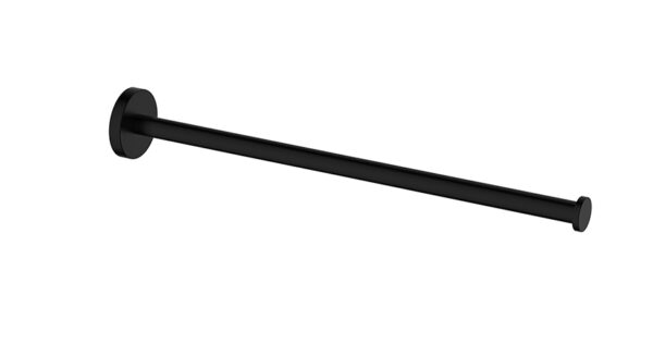 Alonzo handdoekrek 1-armig mat zwart 288081