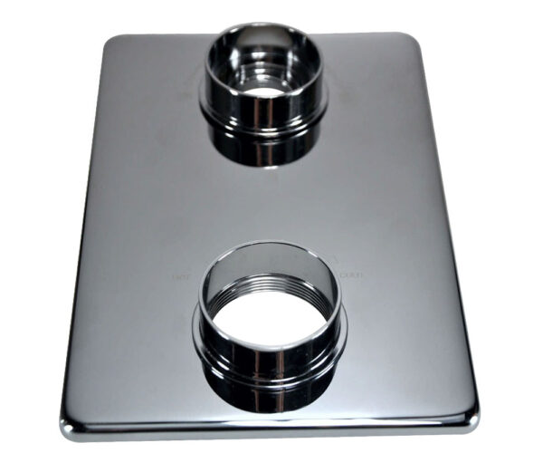Caral verlengset afbouwdeel 2 weg chroom 292560