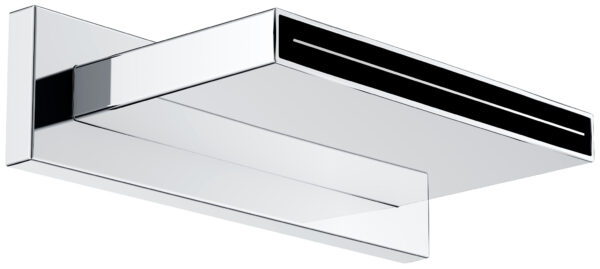 Baduitloop waterval 24,5 cm chroom 292857