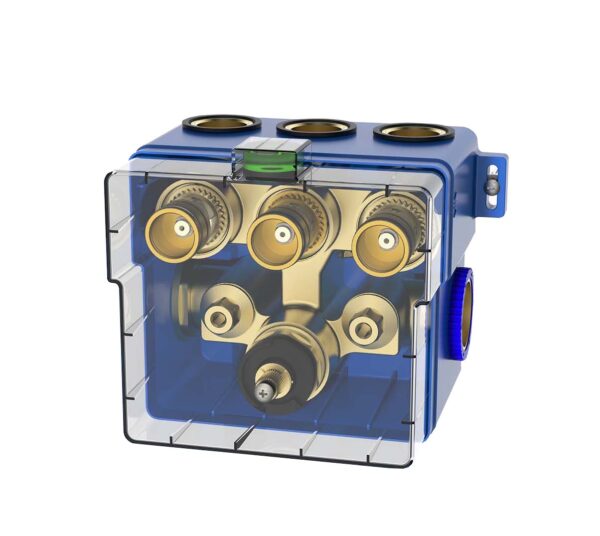 Caral Klik Pro inbouwbox douchethermostaat 3 weg 293411