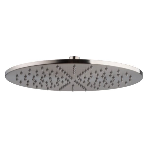 UniMatch hoofddouche rond 30 x 0,8 cm geborsteld staal PVD 293848
