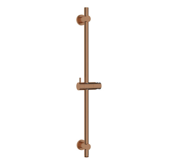 UniMatch glijstang met wateraansluiting 76,5 cm geborsteld brons koper PVD 293855
