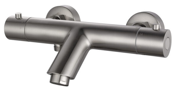Rio Therm.badmengkraan geborsteld staal 293927