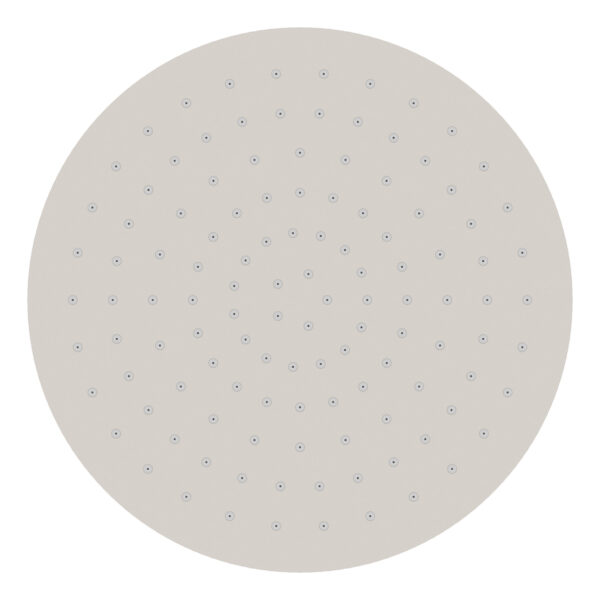 Ufo hoofddouche rond 30 cm RVS PVD 294818