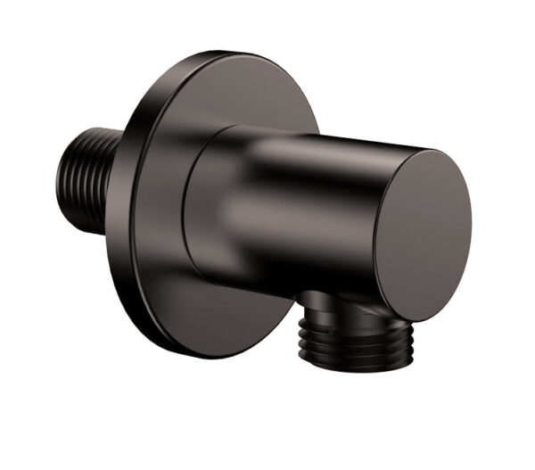 UniMatch wandaansluitbocht rond 1/2" gunmetal PVD 295801