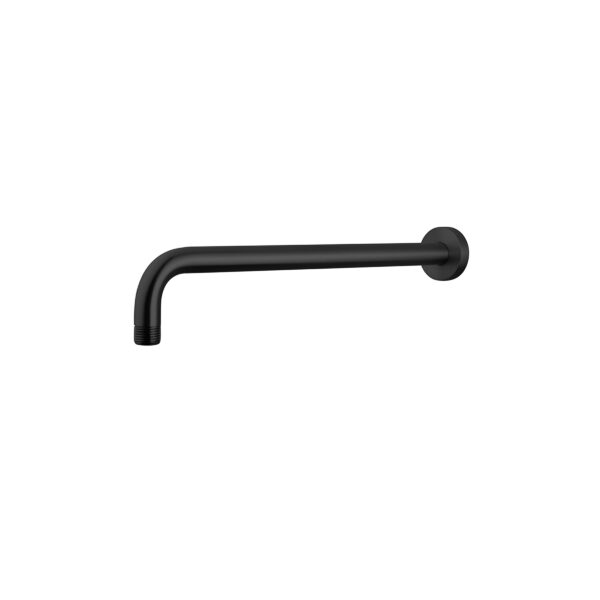 UniMatch douchearm met muurbevestiging 35 cm mat zwart 295884