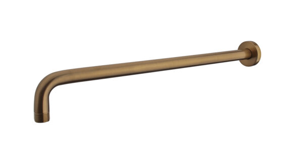 UniMatch douchearm met muurbevestiging 45 cm geborsteld brons koper PVD 295885