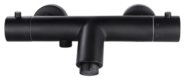 Rio Therm. badmengkraan 15cm mat zwart 296129