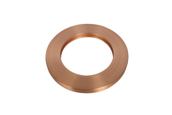 rozet 75mm tbv kraangedeelte 29.6153 geborsteld koper 296247